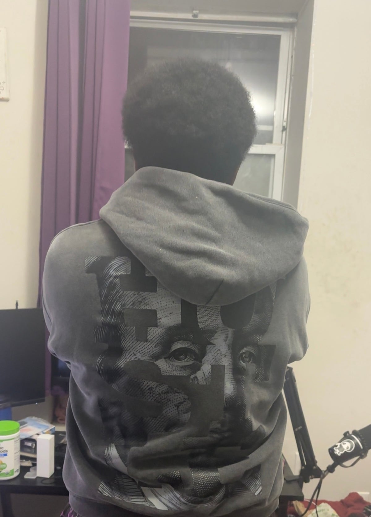Zip-Through Boxy Hoodie