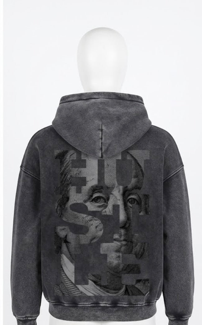 Zip-Through Boxy Hoodie
